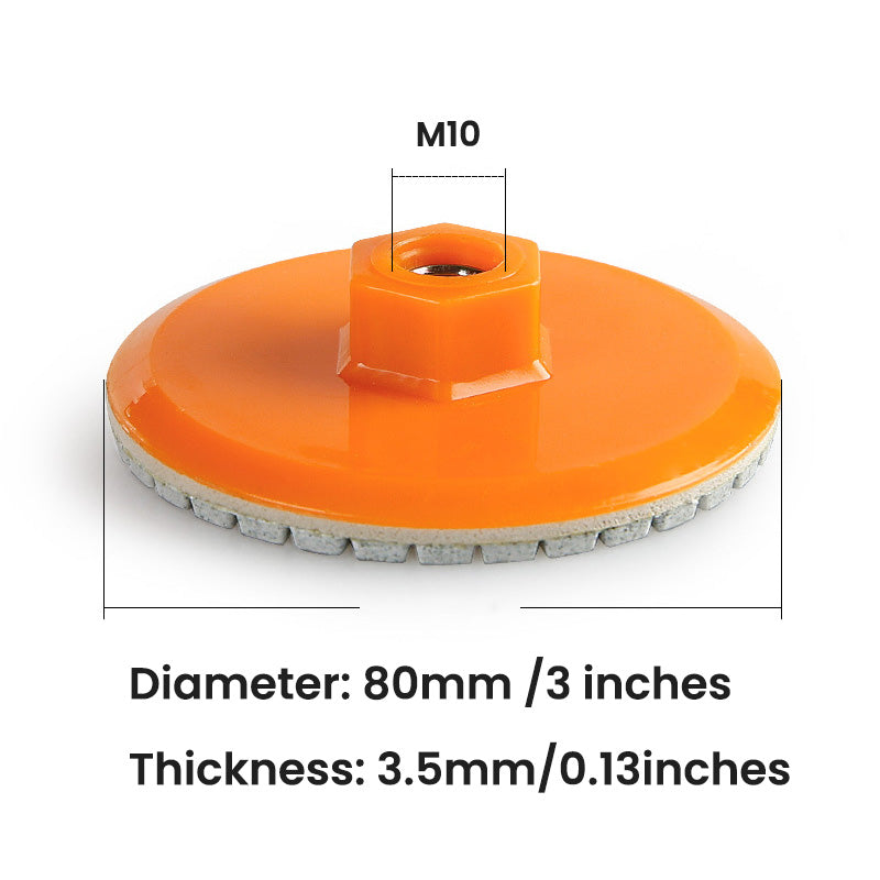 Integrated Stone Trimming and Polishing Disc