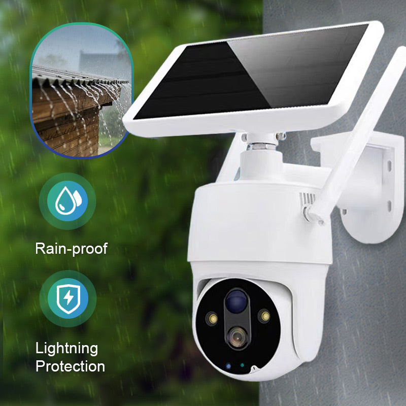 ✈️Free shipping📦360-degree Solar Surveillance Camera with Full Color Night Vision