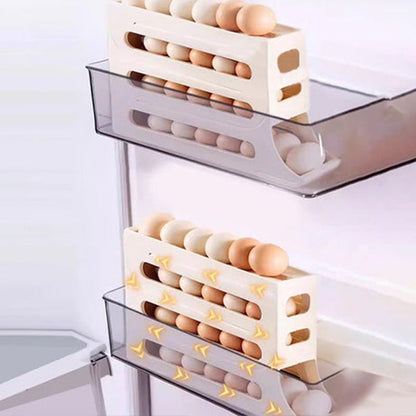 💥Multi-function 4-layer Tilted Design Slide Egg Storage Box