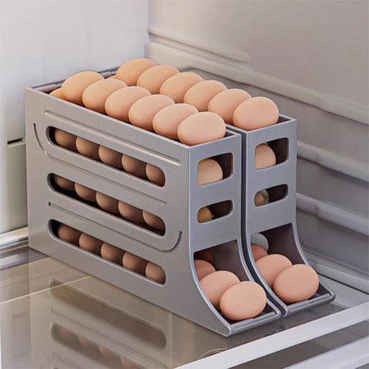 💥Multi-function 4-layer Tilted Design Slide Egg Storage Box