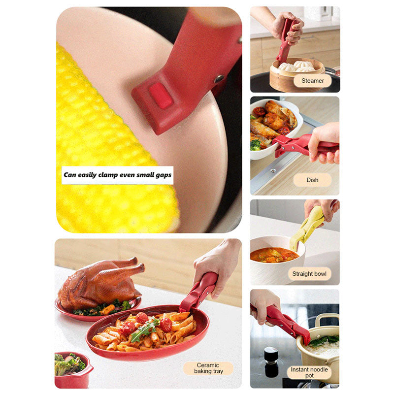 ✨Buy 1 Get 1 Free✨Multi-Purpose Anti-Scald Bowl Holder Clip for Kitchen
