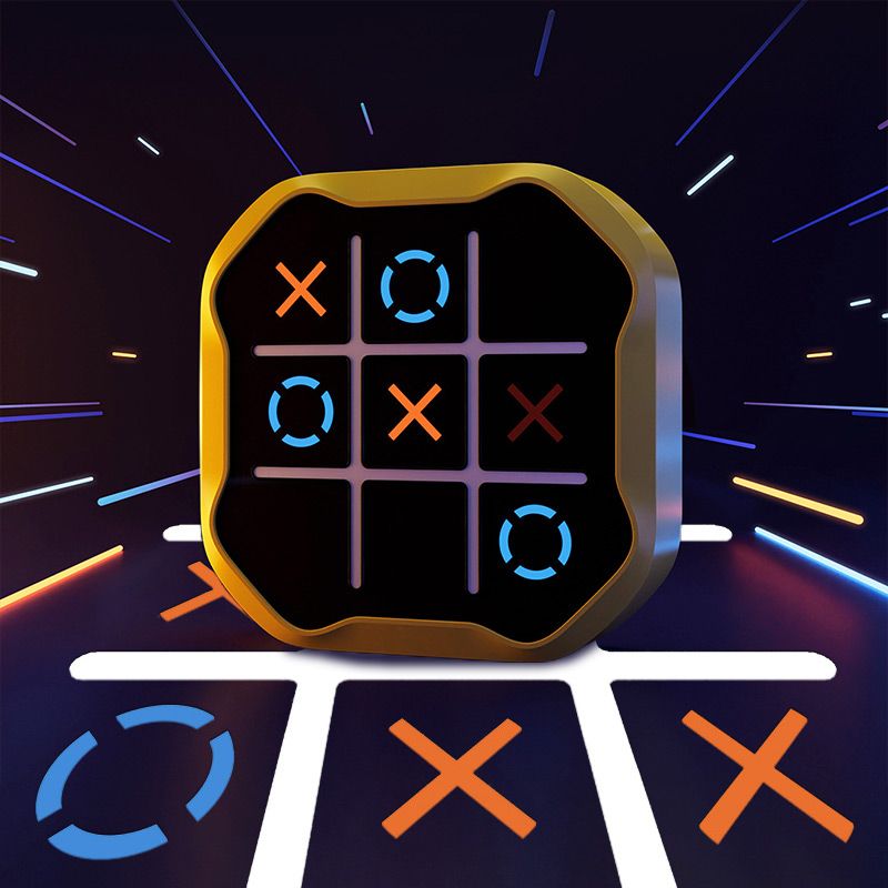 🔥Super Tic-tac-toe Puzzle Board Game with Touchscreen